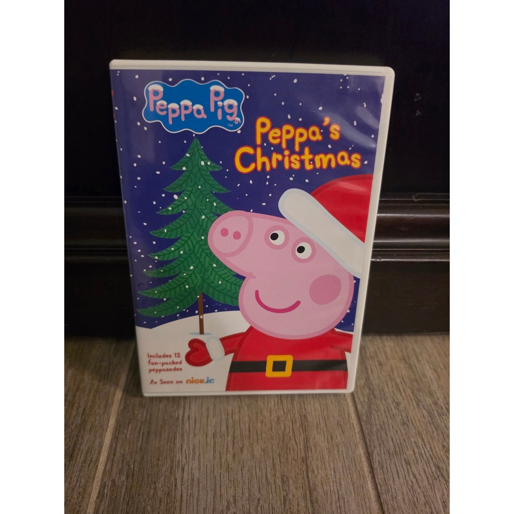 Peppa Pig Peppa's Christmas DVD Nick Jr 12 Episodes Holiday Special EOne 2014